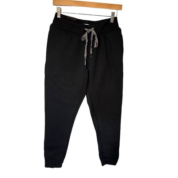SIX LINCOLN NEW YORK,WOMEN`S‎ Slim Fit Joggers Size Small Black MSRP $68 NWT - Picture 1 of 9